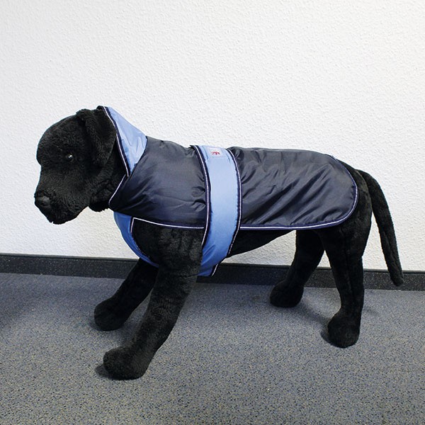 Hundemantel Eisbär - Perfect Coat Blau-Blau Rückenlänge ca. 95cm