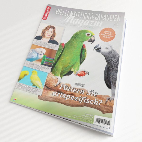 WP-Magazin (6 Ausgaben): Alles für Ihre Vögel zu Hause