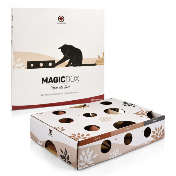 Katzenspielzeug MagicBox | Activitybox Intelligenzspielzeug