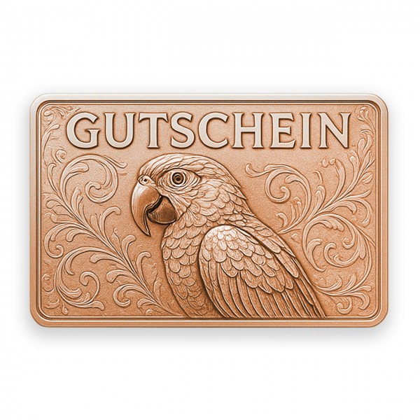 Parrotshop Geschenkgutschein | 25 EURO