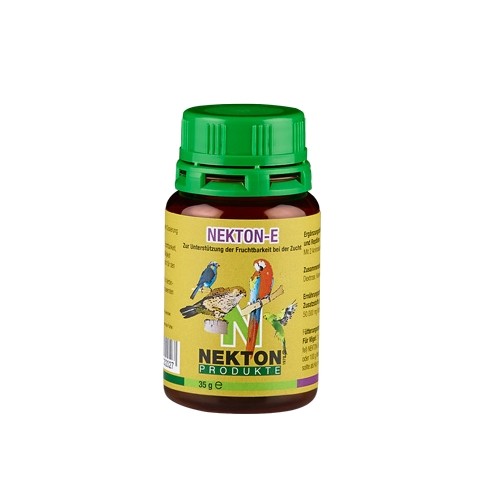 Vitamine NEKTON-E  35gr. | Vitamin-E-Präparat zur Zucht für Vögel und Reptilien