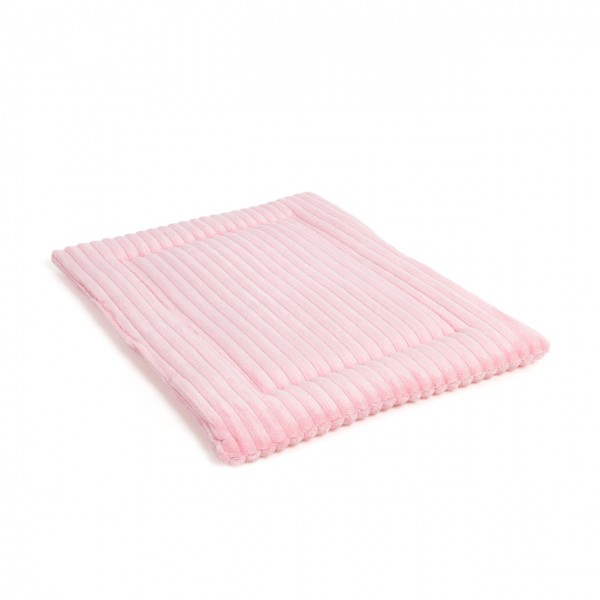 Liegematte aus Breitcord Cardi - pink | S | ca. 60 x 45 cm für Hunde