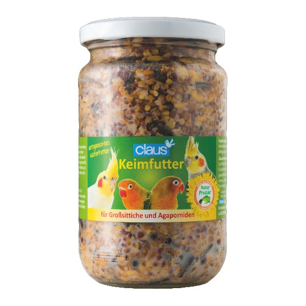 Keimfutter für Großsittiche und Agaporniden 370ml