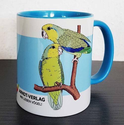 Tasse Sperlingspapageien