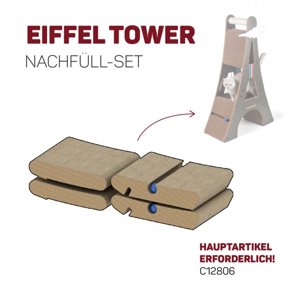 Design-Kratzmöbel Eiffelturm | ERSATZTEILE