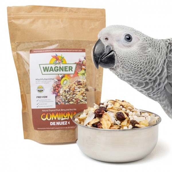 Nuss- und Beerenmix für Papageien - Comilona de Nuez | 500 g