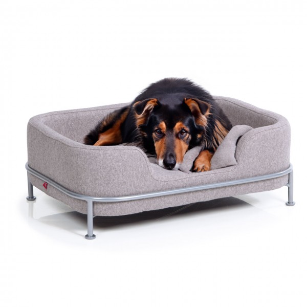 Hundebett Windsor | Grau | Hundekissen, Schlafplatz für Hunde