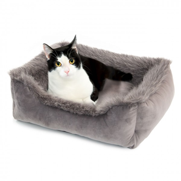 Cat bed "Mayfair" - Onyx-Quarz | S | 51x46x15cm