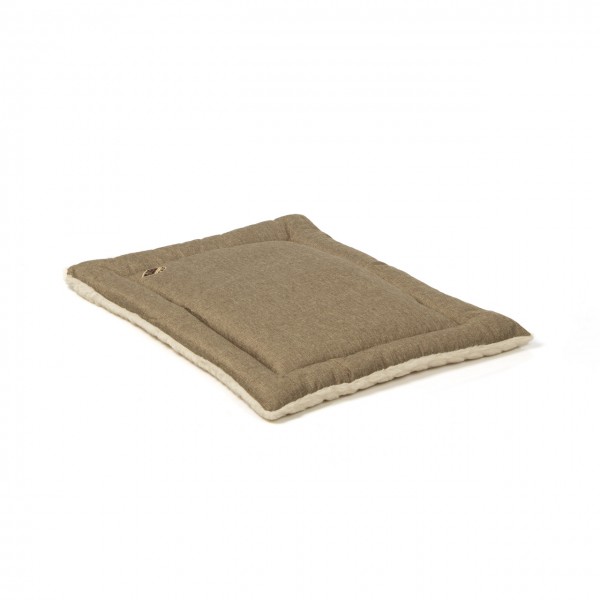 Gepolsterte Liegedecke Bristol beige zum wenden 60x45cm