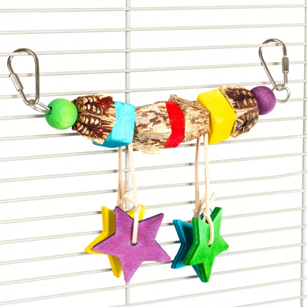 NEW - Avian Fun Swing - Hängespielzeug für kleine Papageien und Sittiche | ca. 25 x 20 x 4 cm