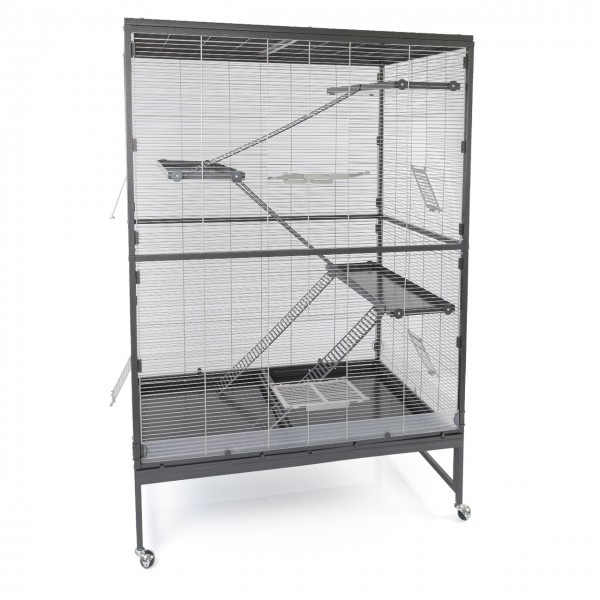 Nagerkäfig Sevilla III (Casa 120) - Antik/Platinum | 120 x 80 x 180 cm
