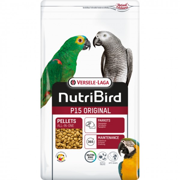 Pellets P15 Original All-in-ONE von NutriBird 3kg