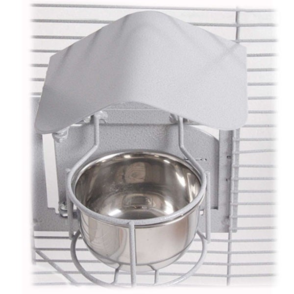 2er-Set Feeder Shield - Futternapf-Dach | LARGE - Platinum