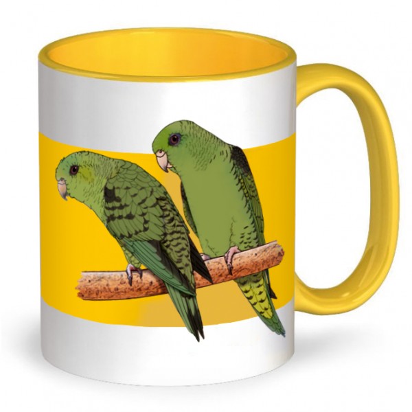 Tasse: Katharinasittiche