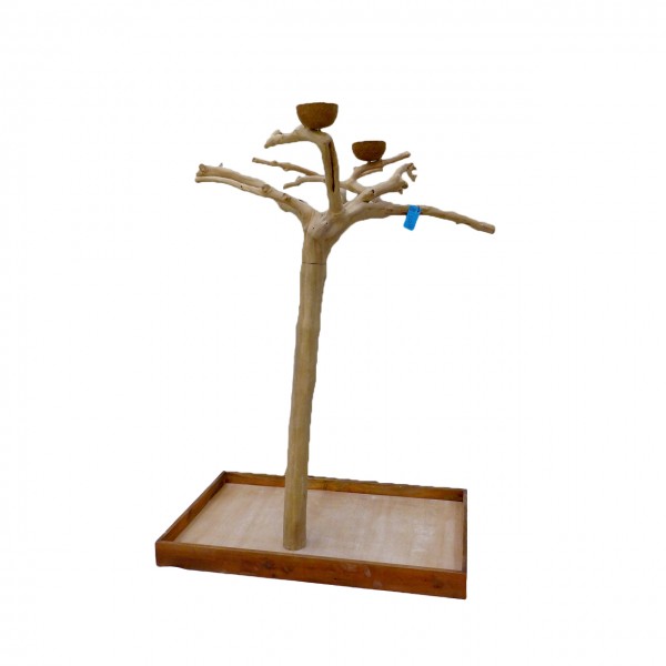 Java Tree Freisitz aus Kaffeeholz - Large für Papageien, Aras und Kakadus   BM51676