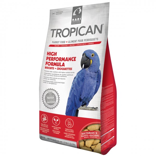 Papageienfutter HARI TROPICAN High Performance Biscuits 1,5kg