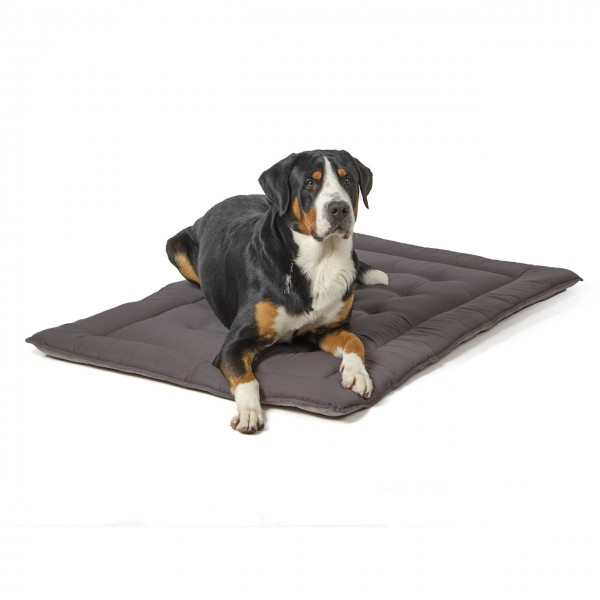 gesteppte Hundedecke 130 x 90 cm, hellgrau/dunkelgrau bei 95°C waschbar für Hunde