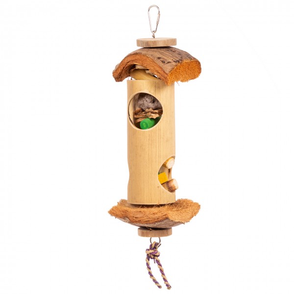 JAVA Papageienspielzeug - Surprise Lantern Small | 12 x 10 x 28 cm