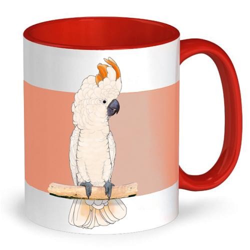 Tasse Kakadu: Molukken- und Inkakakadu