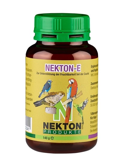 Vitamine NEKTON-E  140gr. | Vitamin-E-Präparat zur Zucht für Vögel und Reptilien