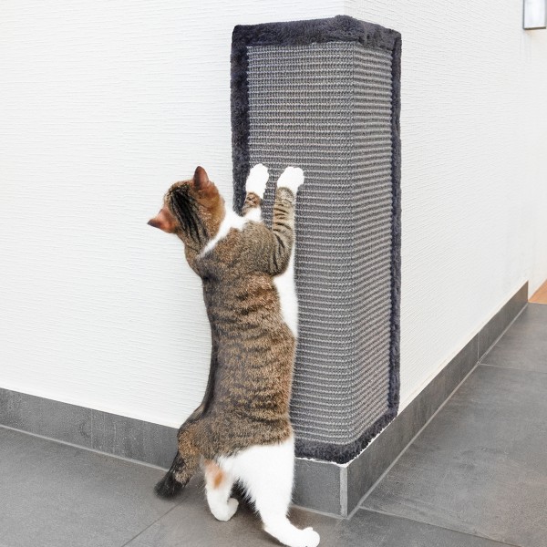 Kratzbrett für Wand & Ecke – Scratch Corner - anthrazit | 30 x 57 x 3 cm